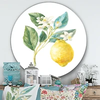Designart - Floursack Lemon I