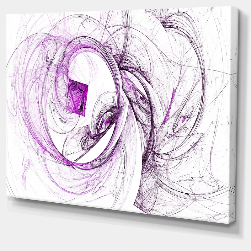 Designart - Billowing Smoke Purple