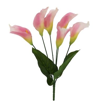17.5" Pink Calla Lily Bush by Ashland®