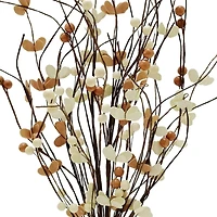 26" Cream Berry Branch Deluxe Bush by Ashland®