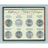 Complete Jefferson Nickel Design Collection