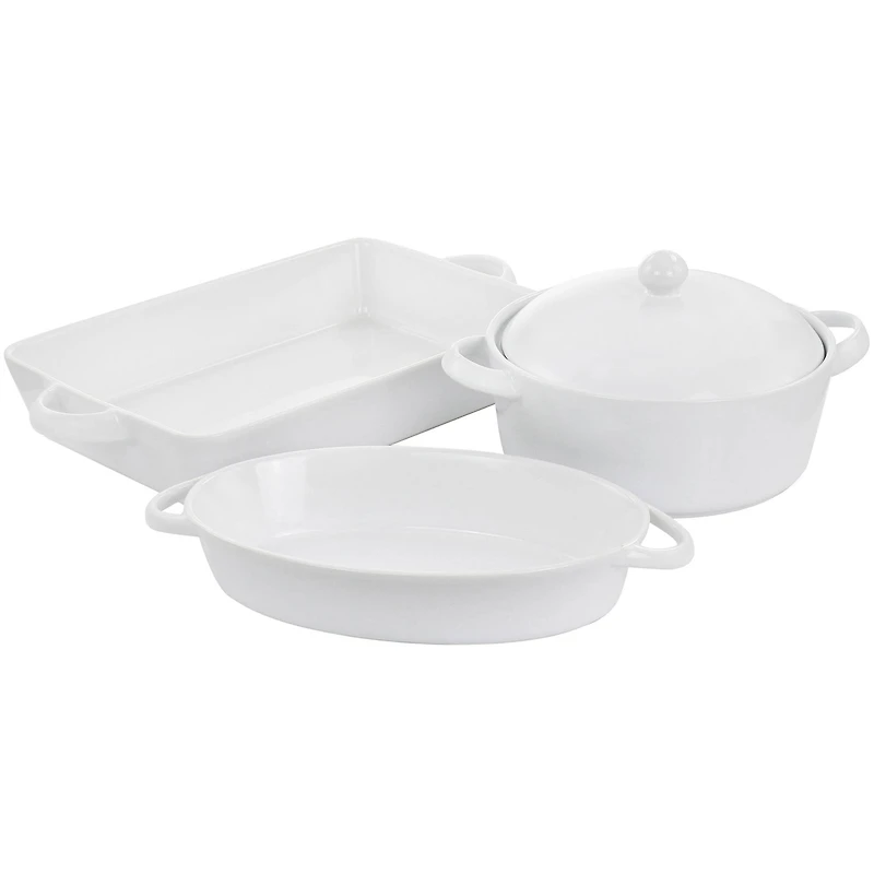 Gibson Elite® Gracious Dining 4-Piece Bakeware Set