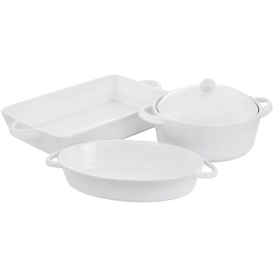 Gibson Elite® Gracious Dining 4-Piece Bakeware Set