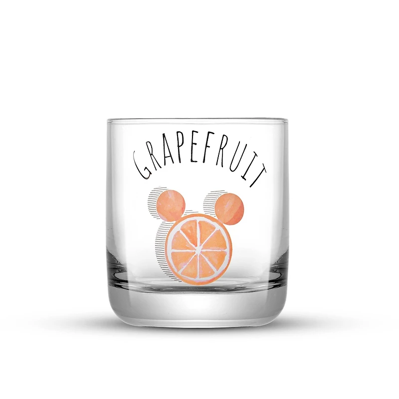 JoyJolt® Disney® 10oz. Mickey Mouse Citrus Short Drinking Glass, 4ct.