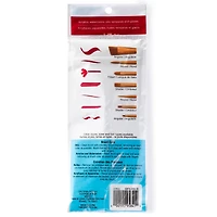9 Packs: 7 ct. (63 total) Golden Taklon Angular Variety Brush Set by Craft Smart®