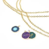 Round Lenticular Space Charm Set by Bead Landing™