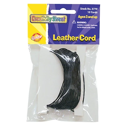 Creativity Street Leather Beading Cord, 10yd.