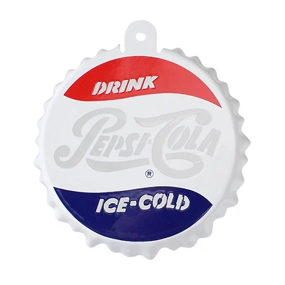 3.25" Pepsi-Cola Logo Bottle Cap Ornament