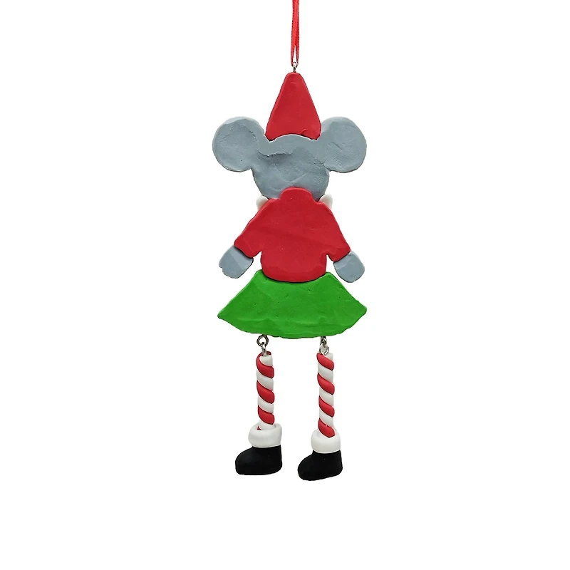 6.25" Mouse Santa Clay Ornament by Ashland®