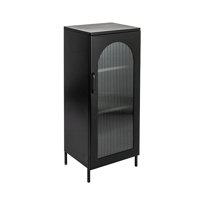 Hello Honey® Metal Cabinet with Glass Door