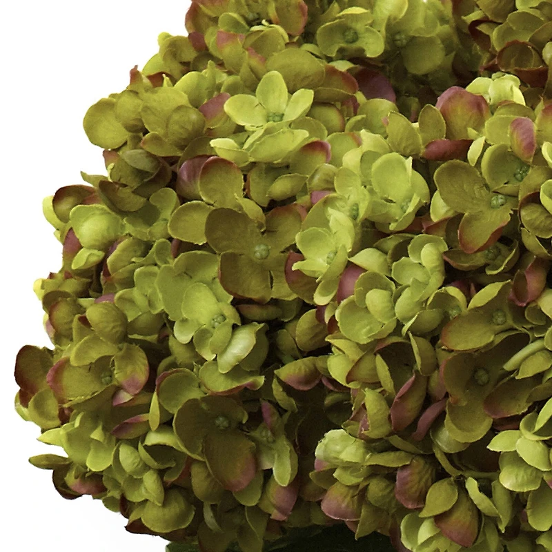 Hydrangea with Cylinder Silk Flower Arrangement