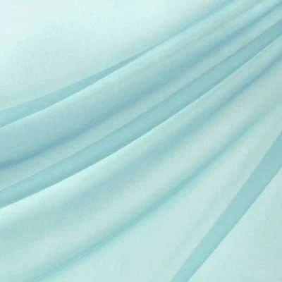 118 Inch Robin Egg Blue Voile