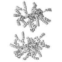 Silver Glitter Twisty Bows By Celebrate It™