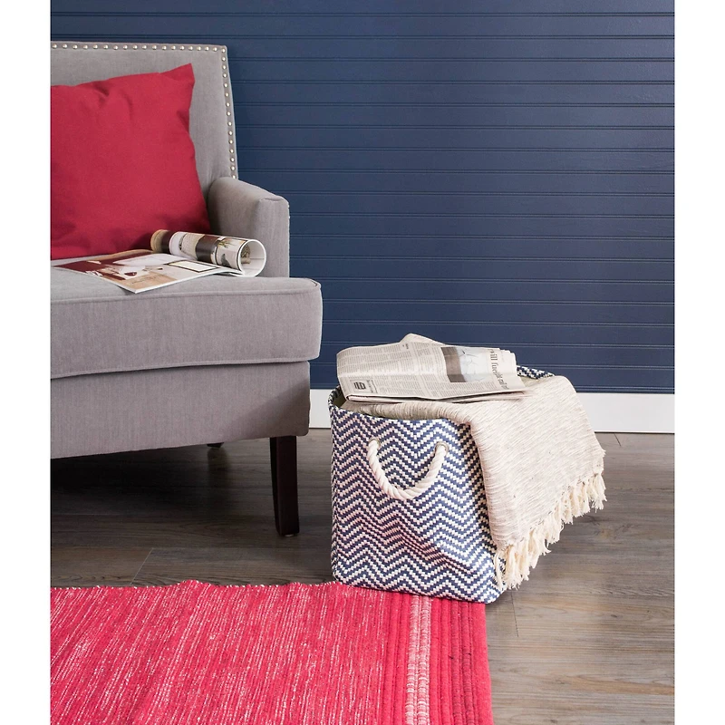 DII® Medium Chevron Rectangle Paper Bin