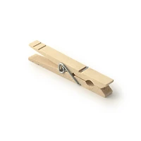 12 Packs: 18 ct. (216 total) 3.5" Wood Clothespins by Creatology™