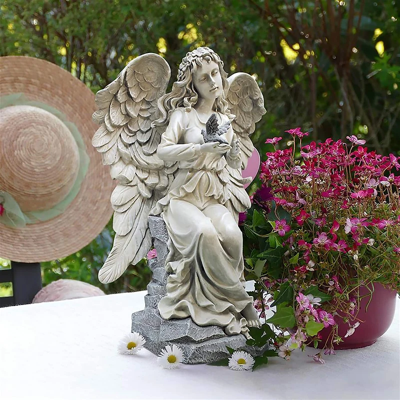 Design Toscano 19" Nature's Blessing Angel Garden Statue