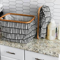 Household Essentials Krush Bamboo Rimmed Basket Set