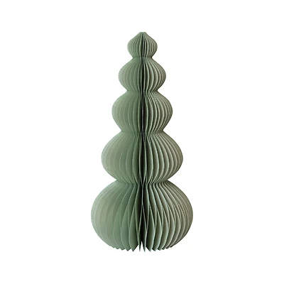 Hello Honey® 11" Mint Green Paper Folding Honeycomb Tree