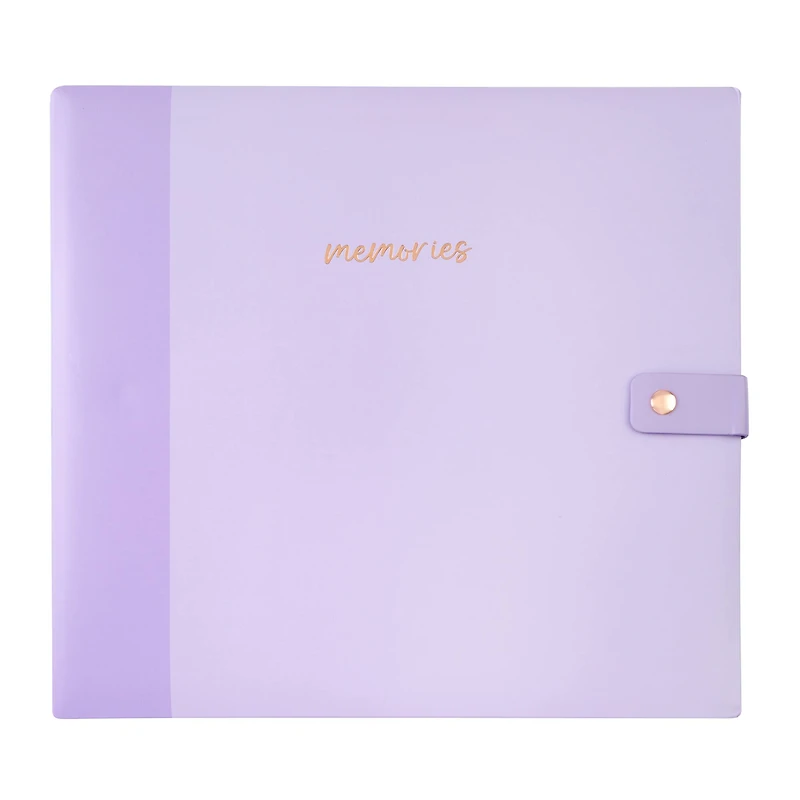 12" x 12" Purple Memories Scrapbook Album by Recollections™