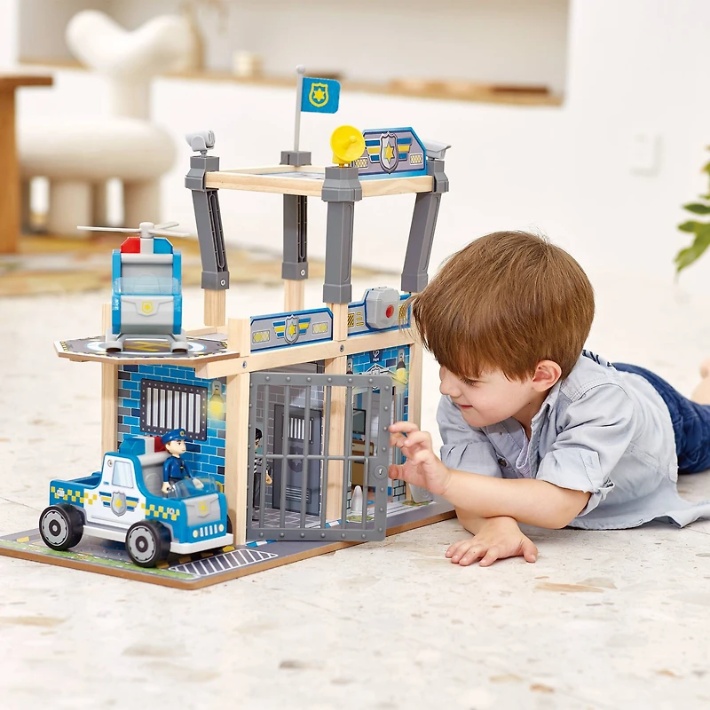 Hape Metro Police Department Lights & Sounds Playset