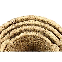 Brown Seagrass Coastal Storage Basket Set