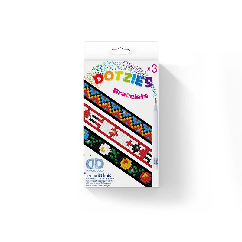 Diamond Dotz® Beginner Ethnic DOTZIES Diamond Painting Artwork Kit