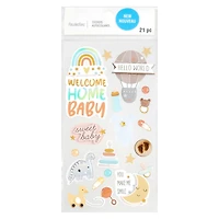 Welcome Baby Dimensional Stickers by Recollections™
