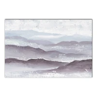 Painted Mountainscape 36" x 24" Canvas Wall Art