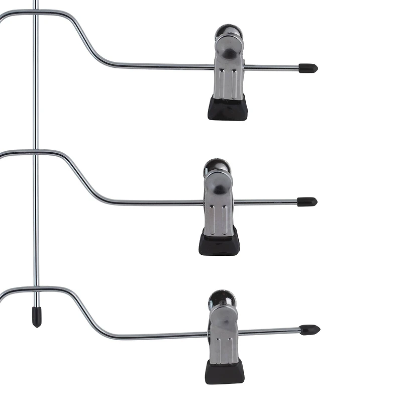 Organize It All Chrome 4 Tier Skirt & Slack Hanger