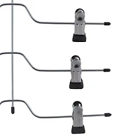 Organize It All Chrome 4 Tier Skirt & Slack Hanger