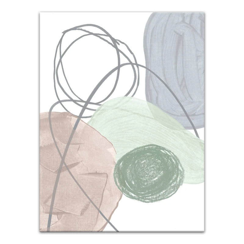 Chic Urban Abstract I 36" x 48" Canvas Wall Art