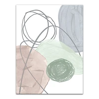 Chic Urban Abstract I 36" x 48" Canvas Wall Art