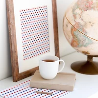 24 Pack: Red & Blue Star Cardstock Paper by Recollections™, 12" x 12"