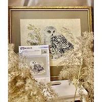 RIOLIS White Owl Counted Cross-Stitch Kit