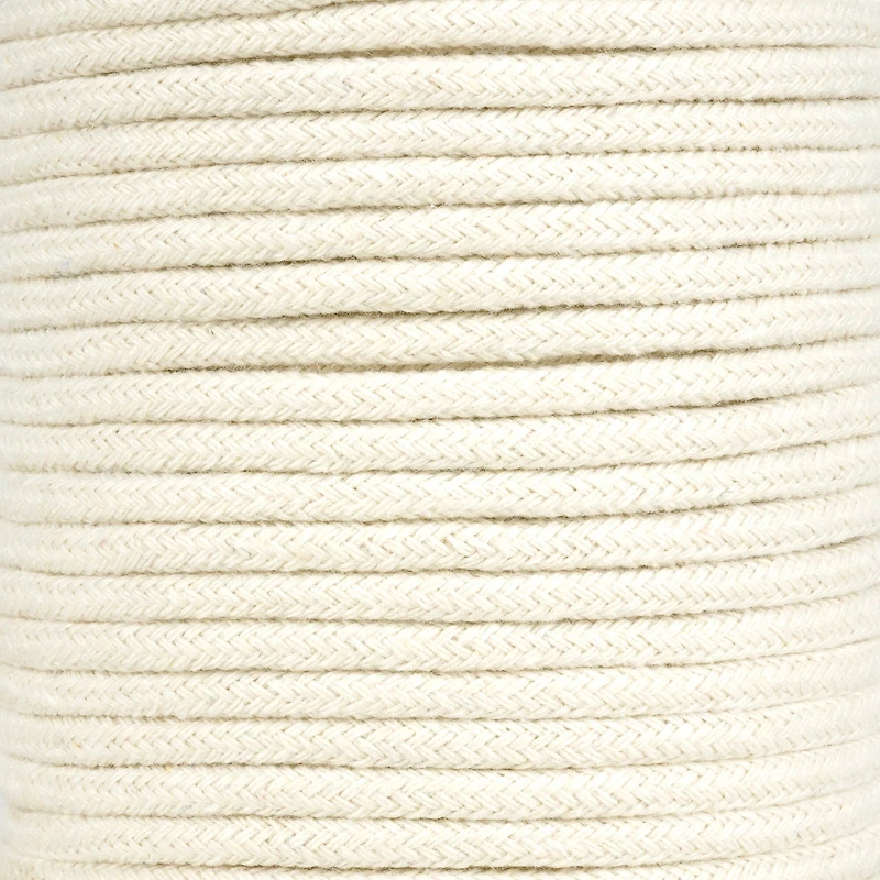 8 Pack: 4mm Natural Cotton Macramé Cord by Bead Landing™