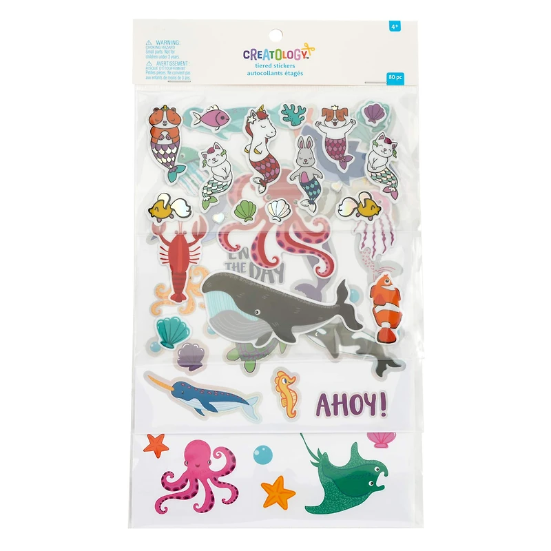 Sea Life Tiered Stickers by Creatology™