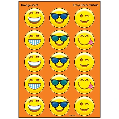 Trend Enterprises® Emoji Stinky Stickers®, 6 Packs of 60