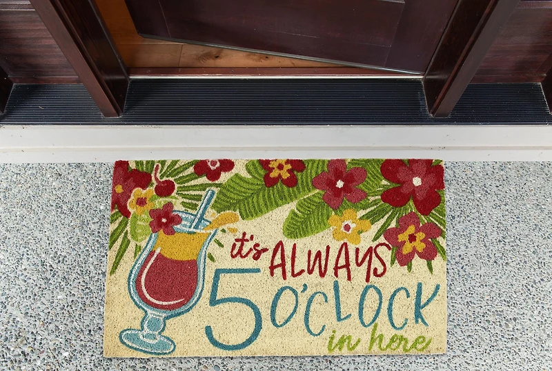 DII® 5 O'clock In Here Doormat