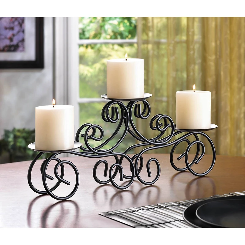7.75" Tuscan Candle Centerpiece