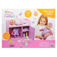 Little Darlings Baby Doll With Changing Table