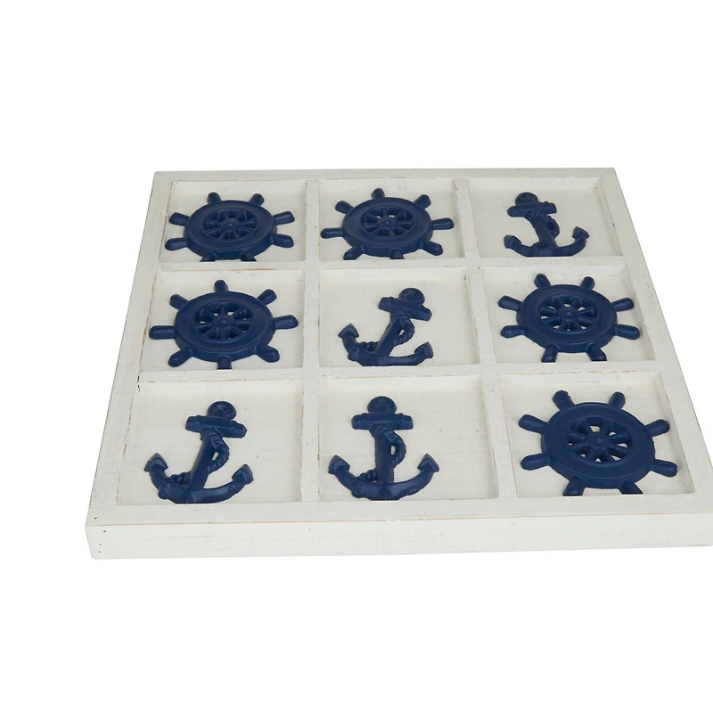 Blue Iron Nautical Game Set 1" x 14" x 14"