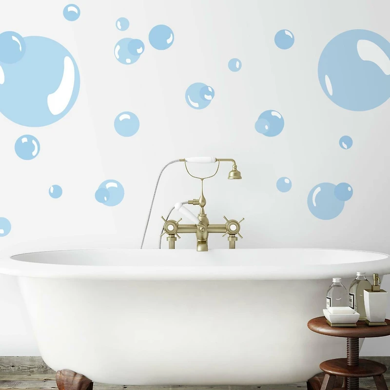 RoomMates Bubbles Peel & Stick Wall Decals