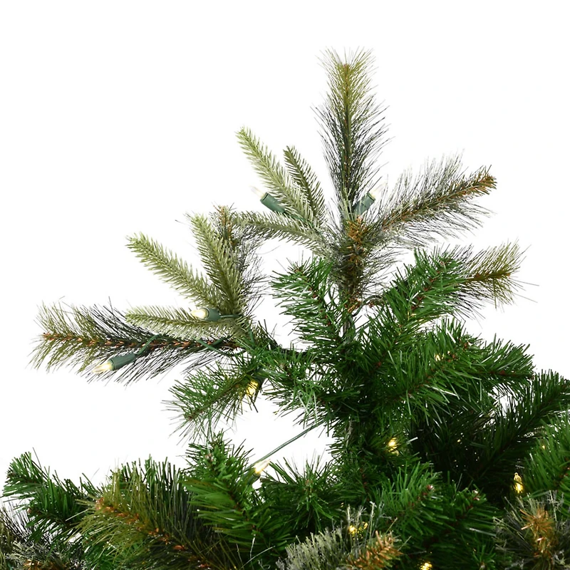 5.5ft. Pre-Lit Cashmere Pine Artificial Christmas Tree, Warm White Dura-Lit® LED Lights