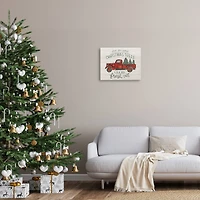 Stupell Industries Local Fresh Cut Christmas Trees Canvas Wall Art