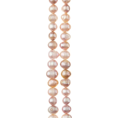 Lavender Pearl Potato Beads, 8mm by Bead Landing™
