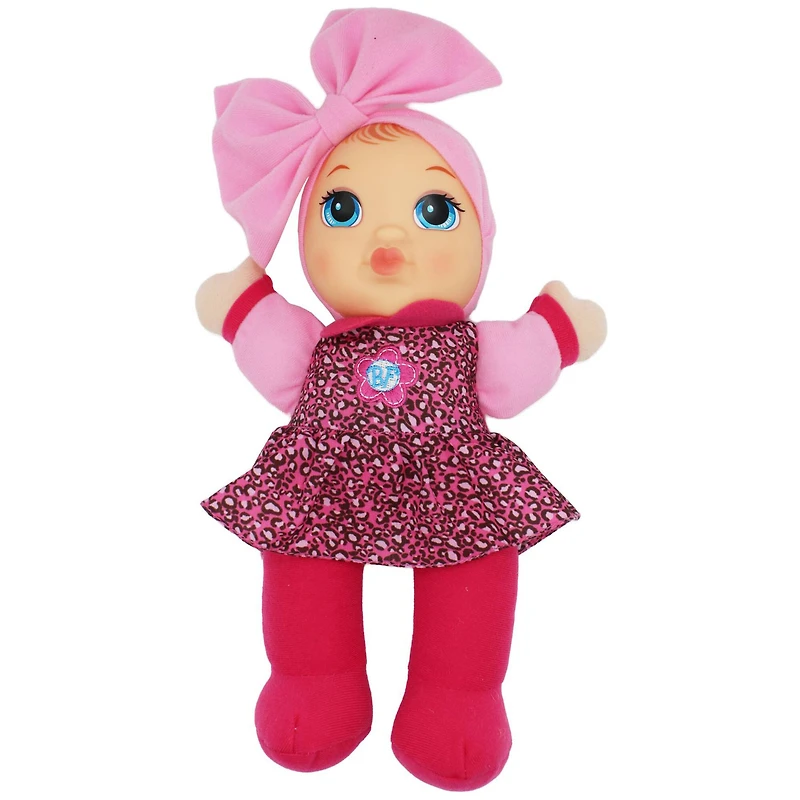Goldberger Baby's First® Kisses™ 14" Baby Doll Toy with Coral Top