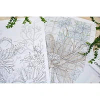 Luca-s Flowers And Butterfly Counted Cross Stitch Kit