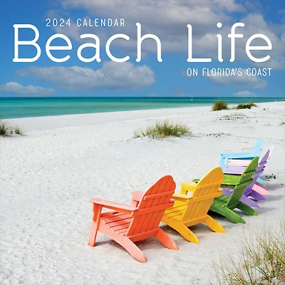 TF Publishing 2024 Beach Life Wall Calendar