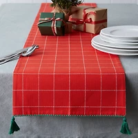 DII® 72" Christmas Woods Embellished Table Runner