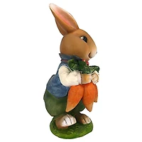 Design Toscano 12" Bunny Hop Lane Father Rabbit Statue